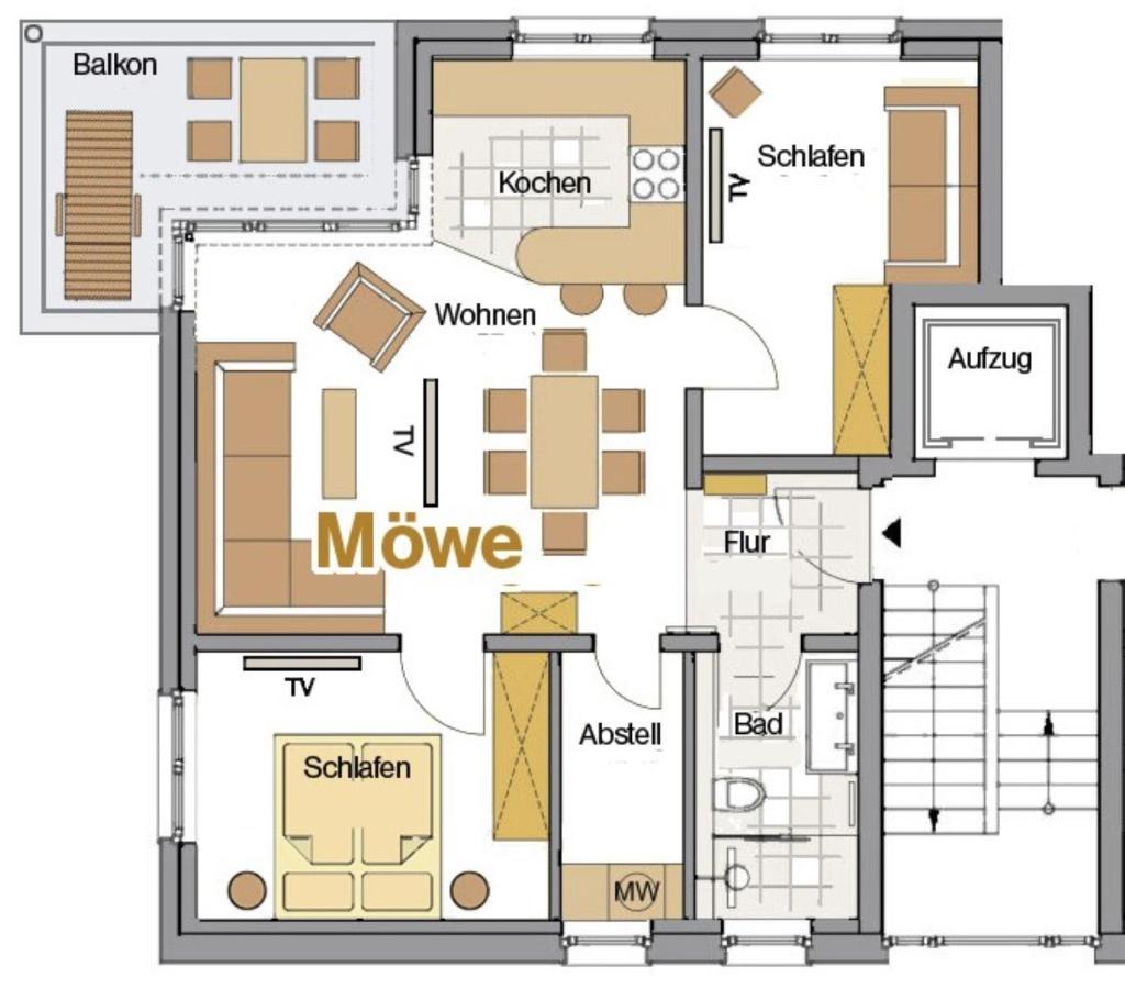 Baltic House Moewe Apartman Timmendorfer Strand Kültér fotó